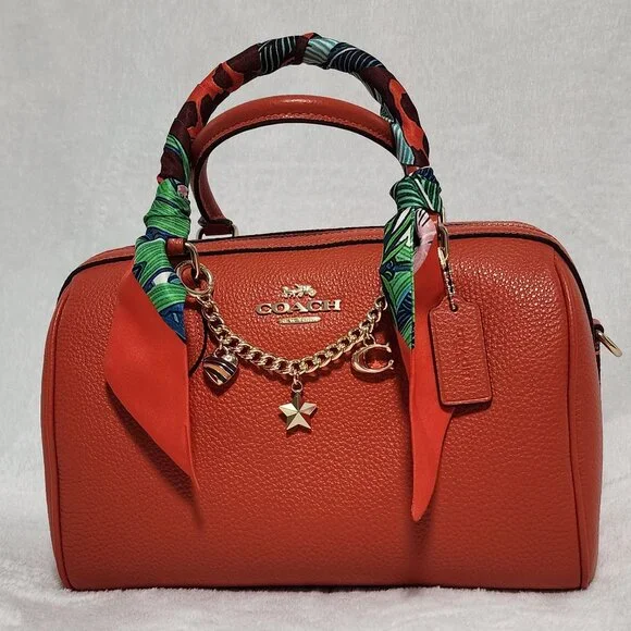 Rowan Satchel Bag With Charms - Picture 6 of 11